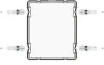 ABB STRIEBEL & JOHN SZH300 Haube IP54 300mm, geschlossen Systemteil f&uuml;r...