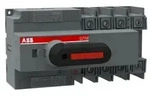 ABB OTM100F4M230V Lasttrennschalter mit Motor 4-polig 100 A, mit Griff f&uuml;r...