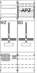 ABB STRIEBEL & JOHN WF27MK81 7RE 2FB, Komplettfeld nach VDE-AR-N 4100:2026-04,...
