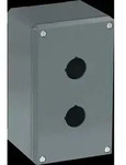 ABB 080SP2SFE Metallgeh&auml;use, 2 Befehlsstellen, grau, Aluminium, IP66 ohne...