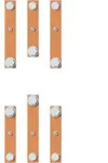 ABB STRIEBEL & JOHN ZX3005 CU-Schiene 30x5 mm f&uuml;r CombiLine Mess- und...