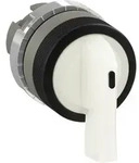 ABB P9MSAD0B Wahlschalter 2 Pos wei&szlig;, langer Griff, 2 Positionen: -45 ̊ / 45...