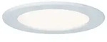 Paulmann 92062 Quality Einbauleuchte Set Panel rund LED 12W 2700K 170mm Wei&szlig;