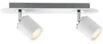 Paulmann 66718 Spotlight Tube IP44 2-flammiger Deckenstrahler in Wei&szlig;/Chrom