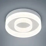 Helestra LIV LED Deckenleuchte in wei&szlig; matt dimmbar &oslash;30cm hohe Lichtausbeute