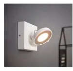 Schwenkbare LED Wand- und Leselampe Philips myLiving Clockwork warmglow dimmbar Wei&szlig;