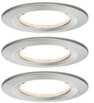 Paulmann 93873 Einbauleuchte Set Nova Plus Coin dim rund starr LED 3x6.8W 2700K