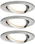 Paulmann 93878 Einbauleuchte Set Nova Plus Coin dim rund schwb LED 3x6W 2700K