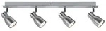 Paulmann 66689 Spotlight Meli 4-flammiger Deckenstrahler in Nickel satiniert