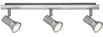 Paulmann 66700 Spotlight Teja 3-flammiger Deckenstrahler schwenkbar Nickel satiniert
