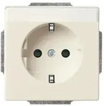 Busch-Jaeger 20 EUN-82 SCHUKO&reg; Steckdosen-Einsatz mit Beschriftungsfeld