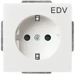 Busch-Jaeger 20 EUCKS/DV-84 SCHUKO&reg; Steckdosen-Einsatz mit Aufdruck "EDV"