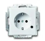Busch-Jaeger 20 EUCBL-84 SCHUKO&reg; Steckdosen-Einsatz mit LED Kontrolllicht
