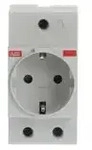 ABB M1175 SCHUKO-Steckdose Safety+ grau