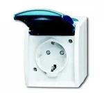 Busch-Jaeger 20 EBW-53 SCHUKO&reg; Steckdose mit erh. Ber&uuml;hrungsschutz