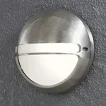 Konstsmide 7333-000 Torino Wandleuchte Aluminium, opales Acrylglas