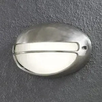 Konstsmide 7334-000 Torino Wandleuchte Aluminium, opales Acrylglas