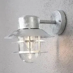 Konstsmide 7310-320 Modena Wandleuchte galvanisierter Stahl, klares Glas