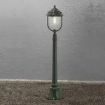 Konstsmide 7225-600 Parma Wegeleuchte gr&uuml;n lackiertes Aluminium, klares Acrylglas