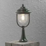 Konstsmide 7224-600 Parma Sockelleuchte gr&uuml;n lackiertes Aluminium, klares Acrylglas