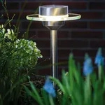 Paulmann 93764 Special Solarspie&szlig; Ufo IP44 LED 1x0.2W Edelstahl/Klar Edelstahl/Glas