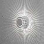 Konstsmide 7932-310 Monza Wandleuchte massives Aluminium