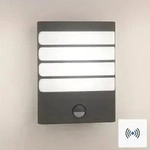 Philips myGarden LED Wandleuchte Raccoon Anthrazit mit Bewegungsmelder