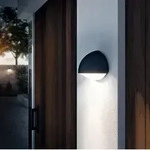 Philips myGarden Halbmond Wandleuchte Dust in Anthrazit inkl. warmwei&szlig;er LED f&uuml;r