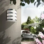 Philips myGarden LED Au&szlig;enwandleuchte Calgary Edelstahl