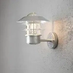 Konstsmide 7303-320 Modena Wandleuchte galvanisierter Stahl, klares Glas