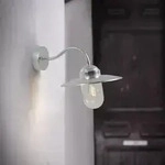 Nordlux Luxe Hauseingang Leuchte Verzinkt Glaskolben Zylinder