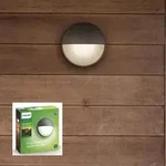 Philips myGarden LED Au&szlig;enwandleuchte Capricorn Aluminium in Anthrazit