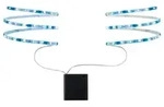 Paulmann 70702 Function Mobil Strip 2x80cm Blau 0.6W 9V 4xAA Wei&szlig;