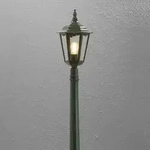 Konstsmide 7215-600 Firenze Wegeleuchte gr&uuml;n lackiertes Aluminium, klares Glas