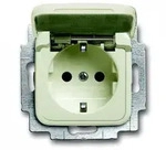 Busch-Jaeger 20 EUKB-212 SCHUKO&reg; Steckdosen-Einsatz mit Klappdeckel
