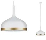 Paulmann 79628 Neordic Embla Pendelleuchte max.1x20W E27 Wei&szlig;/Gold