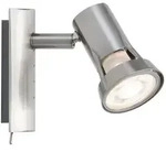Paulmann 66698 Spotlight Teja Wandspot Nickel satiniert