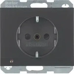 Berker 41097006 Steckdose SCHUKO m LED-OL K.1 anthrazit