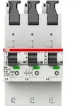 ABB S751/3-E63 Hauptleitungsschutzschalter SH-Schalter in E-Char., 25kA, 63A, 3x1P