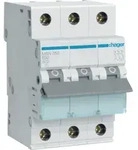 Hager LS-Schalter 3 polig 6kA B-50A 3M