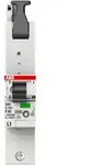 ABB S751-E63L1 Hauptleitungsschutzschalter SH-Schalter in E-Char., 25kA, 63A, 1P