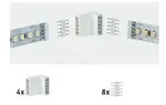 Paulmann 70615 Function MaxLED Edge-Connector 4er Pack Wei&szlig;