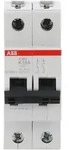 ABB S202-K1.6 Sicherungsautomat K-Char., 6 kA, 1.6 A, 2P