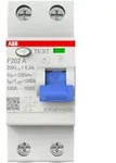 ABB F202 A-25/0.3 FI-Schutzschalter 2P, Typ A, 25A, 300mA