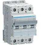 Hager LS-Schalter 3 polig 10kA/15kA D-20A 3M