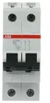 ABB S202M-B6 Sicherungsautomat B-Char., 10 kA, 6 A, 2P