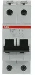 ABB S202M-B10 Sicherungsautomat B-Char., 10 kA, 10 A, 2P