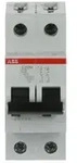 ABB S202M-C2 Sicherungsautomat C-Char., 10 kA, 2 A, 2P