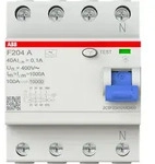 ABB F204 A-40/0.1 FI-Schutzschalter 4P, Typ A, 40A, 100mA