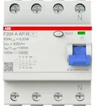 ABB F204 A-63/0.03 AP-R FI-Schutzschalter 4P, Typ A, 63A, 30mA,...